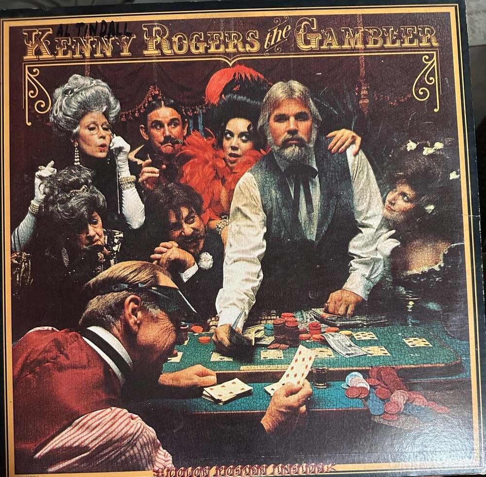 Kenny Rogers The Gambler Vinyl LP Record Album (1978)